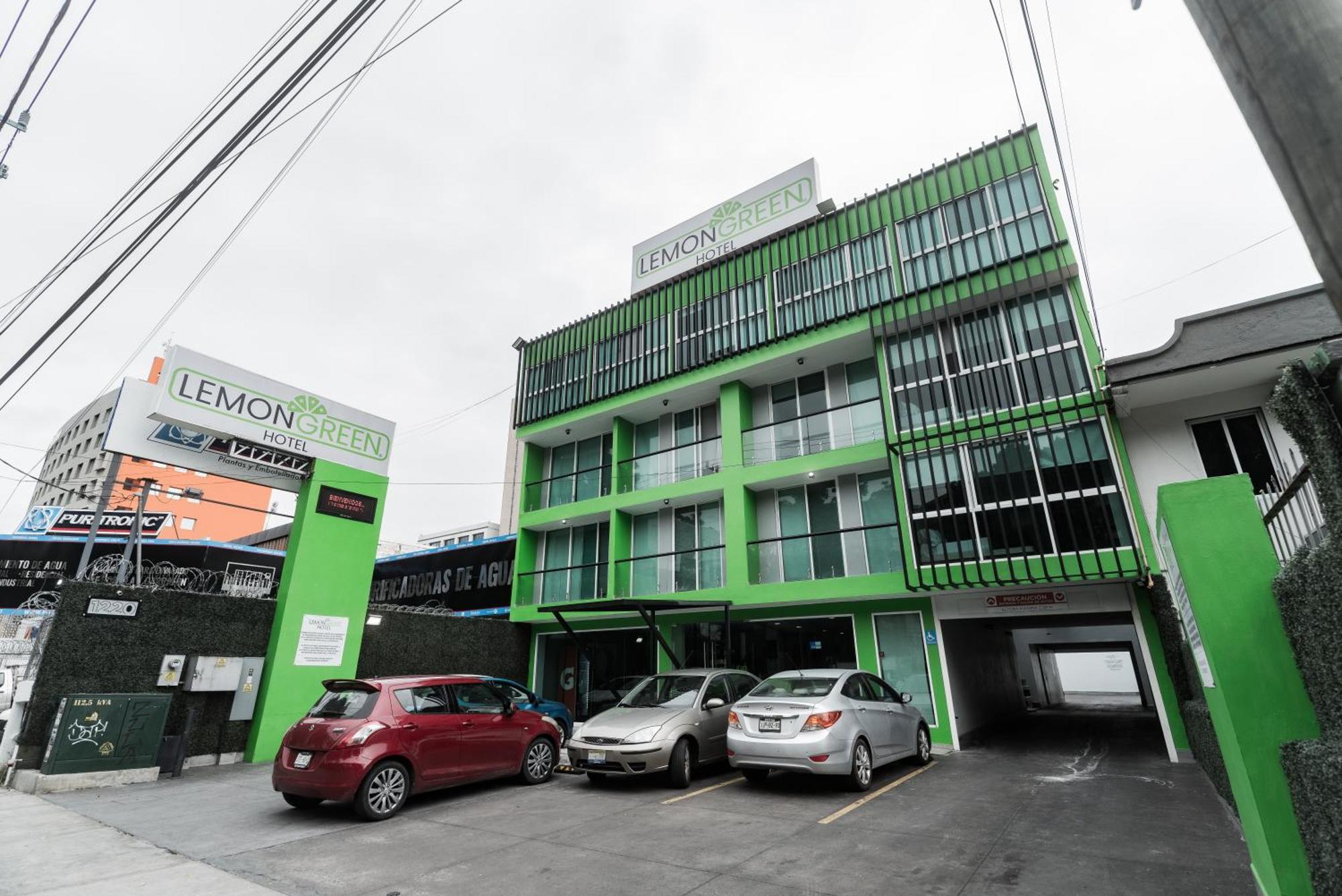 Hotel Lemon Green -Zona Expo Frente Al Centro De Convenciones 瓜达拉哈拉 外观 照片